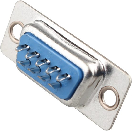 Futheda 10 Pcs Computer DB9 Female to Male Connector RS232 Socket Adapter Solder Type 9 Pin D-SUB Connectors - Image 2