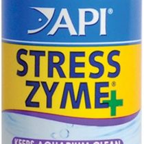 API STRESS ZYME Freshwater and Saltwater Aquarium Water Cleaning Solution 118 ml Bottle