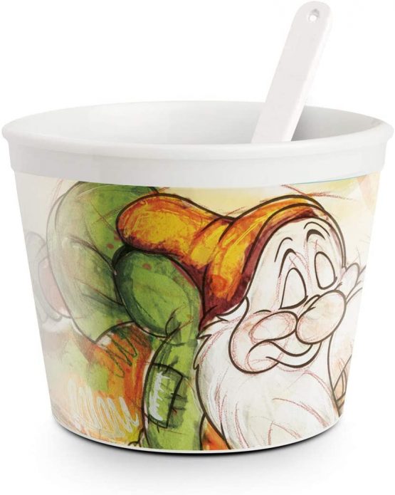 Egan Ice cream bowl, porcelain, multicoloured, unique