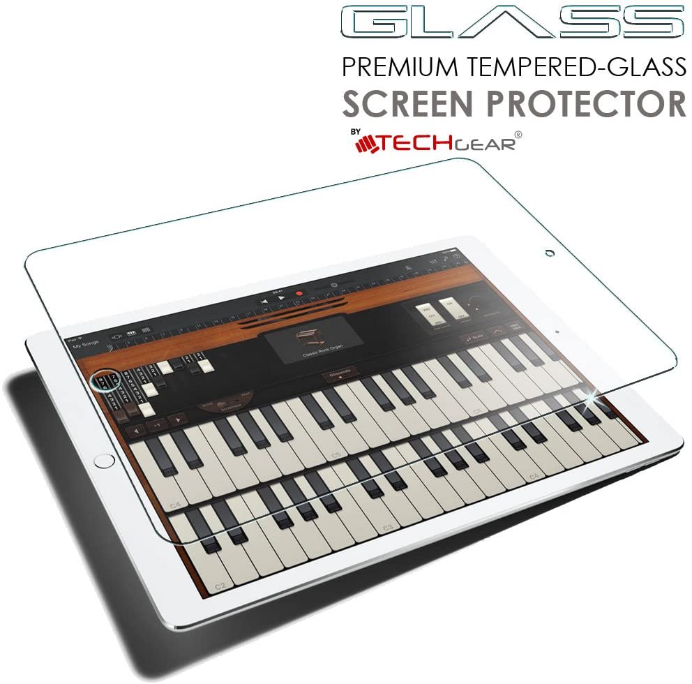 TECHGEAR® Apple iPad Air 9.7", iPad 5 5th Gen 9.7" GLASS Edition Genuine Tempered Glass Screen Protector Guard Cover - Image 3