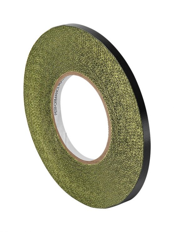 TapeCase 0.125-18-SG56-03 (PK5) Black Anti-Static Fiberglass/PTFE Impregnated Fabric Tape, -100 to 500 degrees F Temperature Range, 18 yd. Length, 0.125" Width (Pack of 5)
