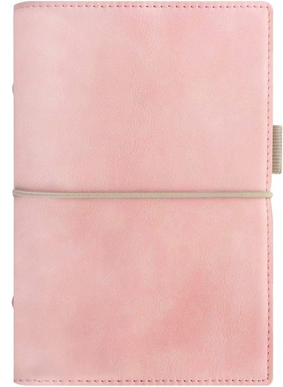 Filofax Domino Soft Personal Organiser - Pale Pink