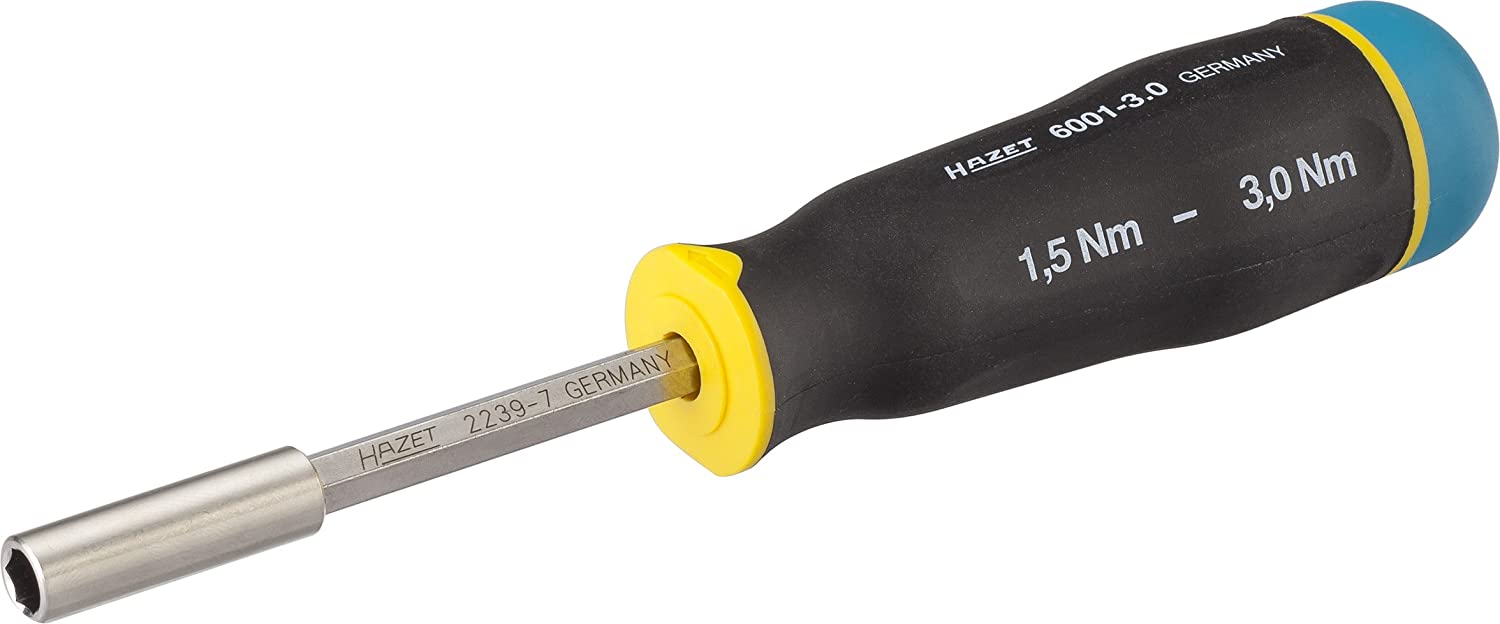 HAZET 6001-3.0/3 1.5 N m Torque Screwdrivers - Multi-Colour, 1,5 - 3 Nm - Image 2