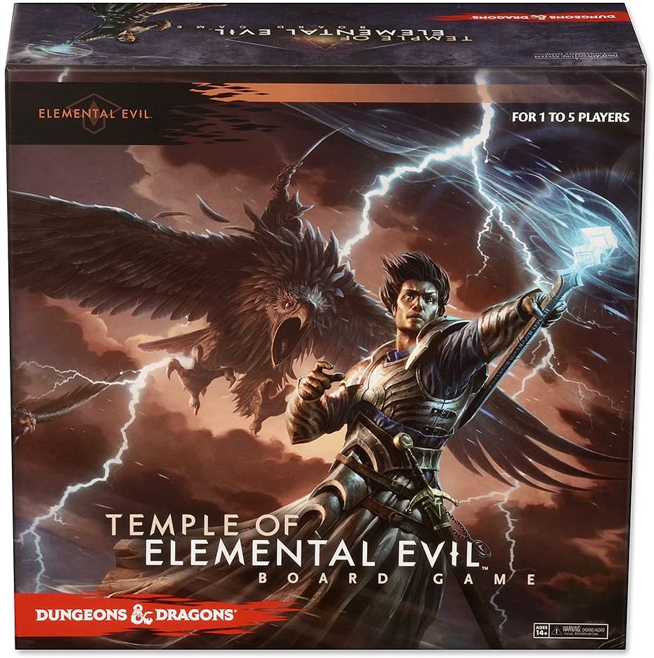 WizKids "D and D Temple of Elemental Evil" Board Game, Multicolor, Large