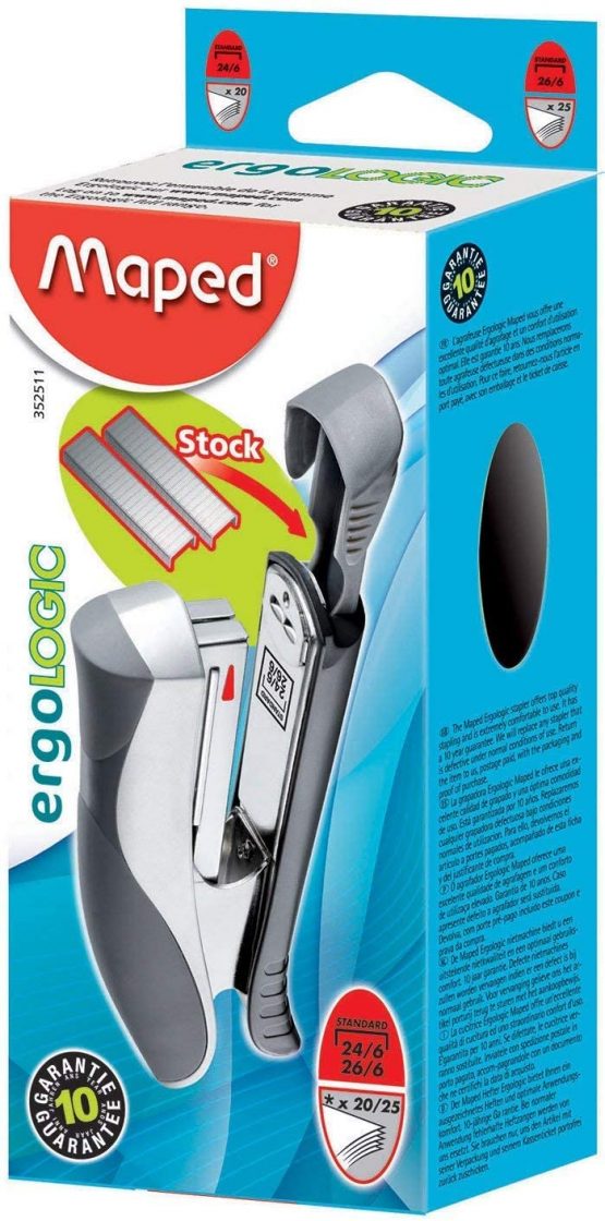 Maped Ergo Half Strip Stapler (20 sheets) - Image 2