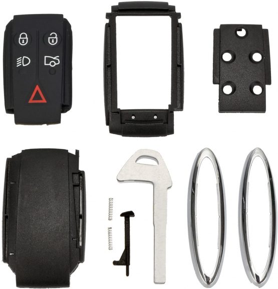 Automobile Locksmith Smart Keyless Entry Remote Fob Case Shell Replacement with Blank Blade for Jaguar X S-Type XF XK XKR key - Image 2
