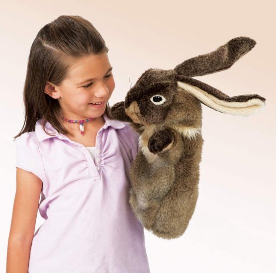 Folkmanis Rabbit Stage Puppet - Image 4