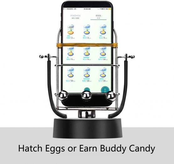 MoPei Phone Swing Device Steps Counter for Hatching Eggs in Pokemon Go and Steps Challenge, Compatible with iOS and Android - Image 3