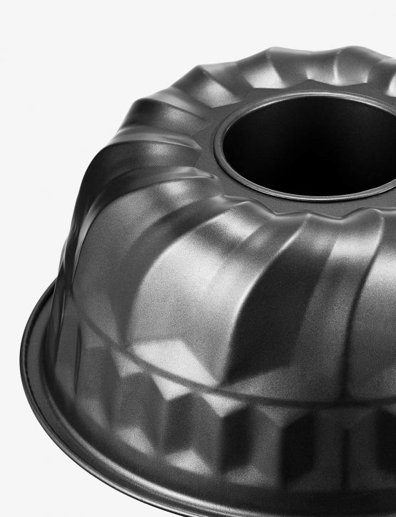 AICOOK Fluted Ring Cake Tin Ø8.6″ (22cm), Ring Cake Pan NonStick