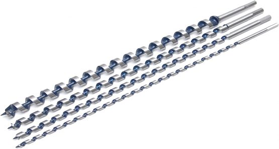Rolson 48557 Auger Bit Set, 600 mm - 4 Pieces