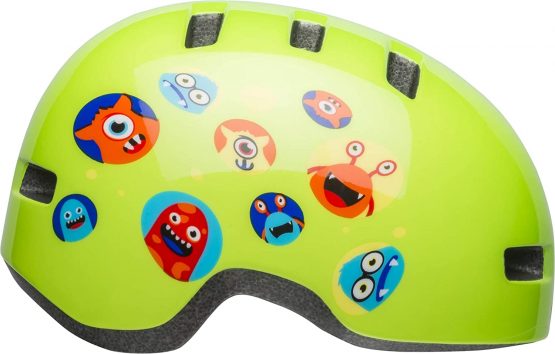 BELL Lil Ripper Helmet Kids green monster 2021 Bike Helmet - Image 4