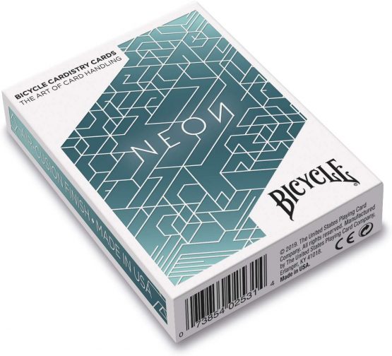 Fournier 1044643 Bicycle Neon Cardistry Cards Deck, Blue - Image 4