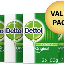 Dettol Original Anti-Bacterial Soap 100g Twin Pack x 6 packs