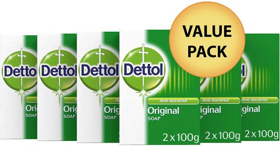 Dettol Original Anti-Bacterial Soap 100g Twin Pack x 6 packs