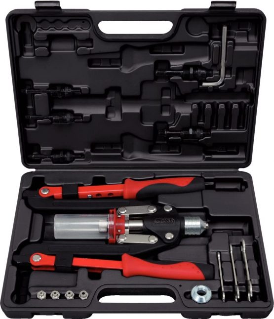KS Tools 150.9630 Universal riveting tool set, 11 pcs