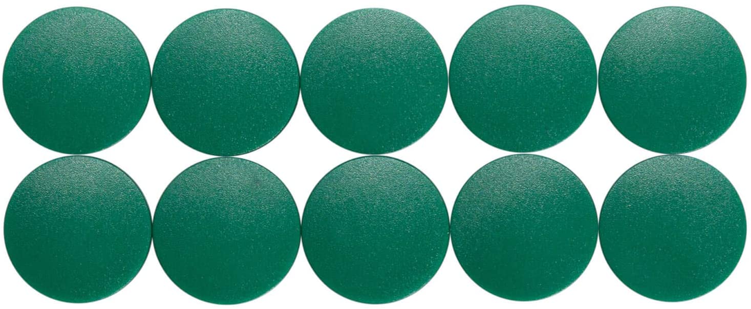 6162455 Magnetic Mouth Solid, Round Magnet, Shatterproof Plastic, 600 g Holding Force, 24 x 8 mm, Green, 0,6 kg - Image 2