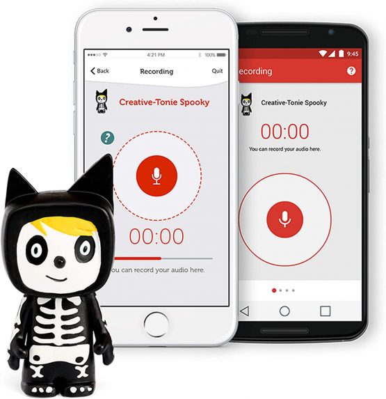 tonies Audio Character for Toniebox, Creative Spooky, Figurine with Space for up to 90 Minutes of Customisable Content for Children, for Use with Toniebox Music Player (Sold Separately) - Image 4