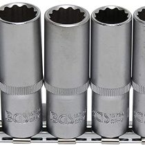 BGS 5252 | Socket Set, 12-point, deep | 10 mm (3/8") Drive | 8 - 19 mm | 11 pcs.