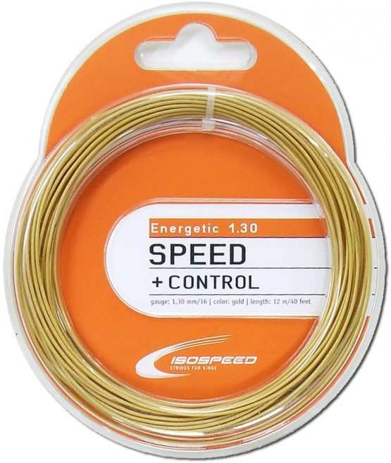 Iso Speed Unisex's Energetic String Reel-Black, 1.2 mm/200 m