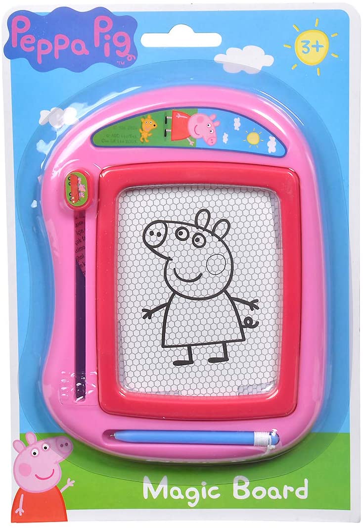 Simba Peppa Pig 109262388 Magnetic Painting Board, 16 x 13 cm, from 3 Years, Pink, Large - Image 2