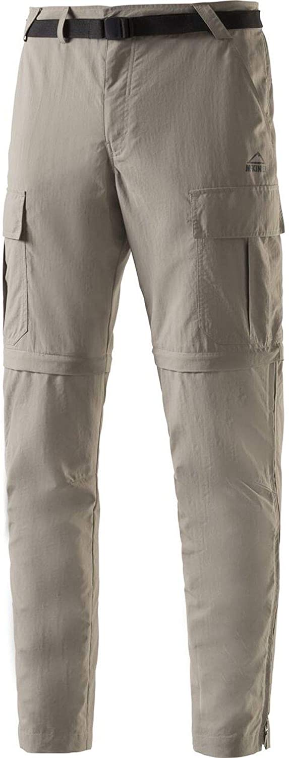 Mckinley Men Abzipp Amite III UG Pants - Grey, Size 23