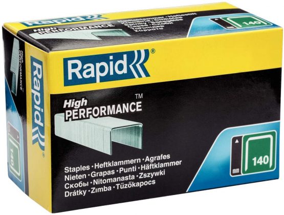 Rapid High Performance Staples, No.140, Leg Length 10 mm, 11910711 - 5000 Pieces - Image 3