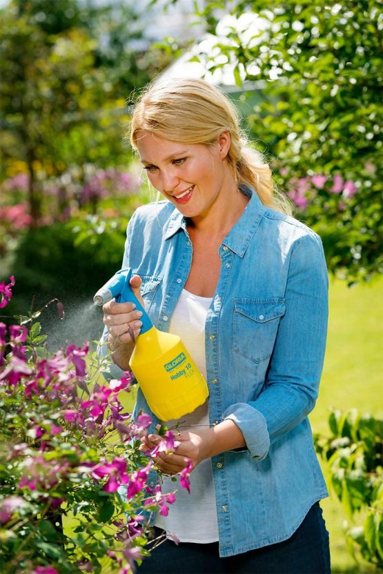 GLORIA Haus- und Gartengeräte GmbH Fine Sprayer Hobby10 Hobby 10, Yellow Blue, 27.5x12.5x11 cm - Image 4
