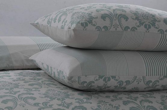 Indus Textiles 100% Pure Cotton Reversible Patterned Duvet Cover Sets Istanbul, Double - Image 3