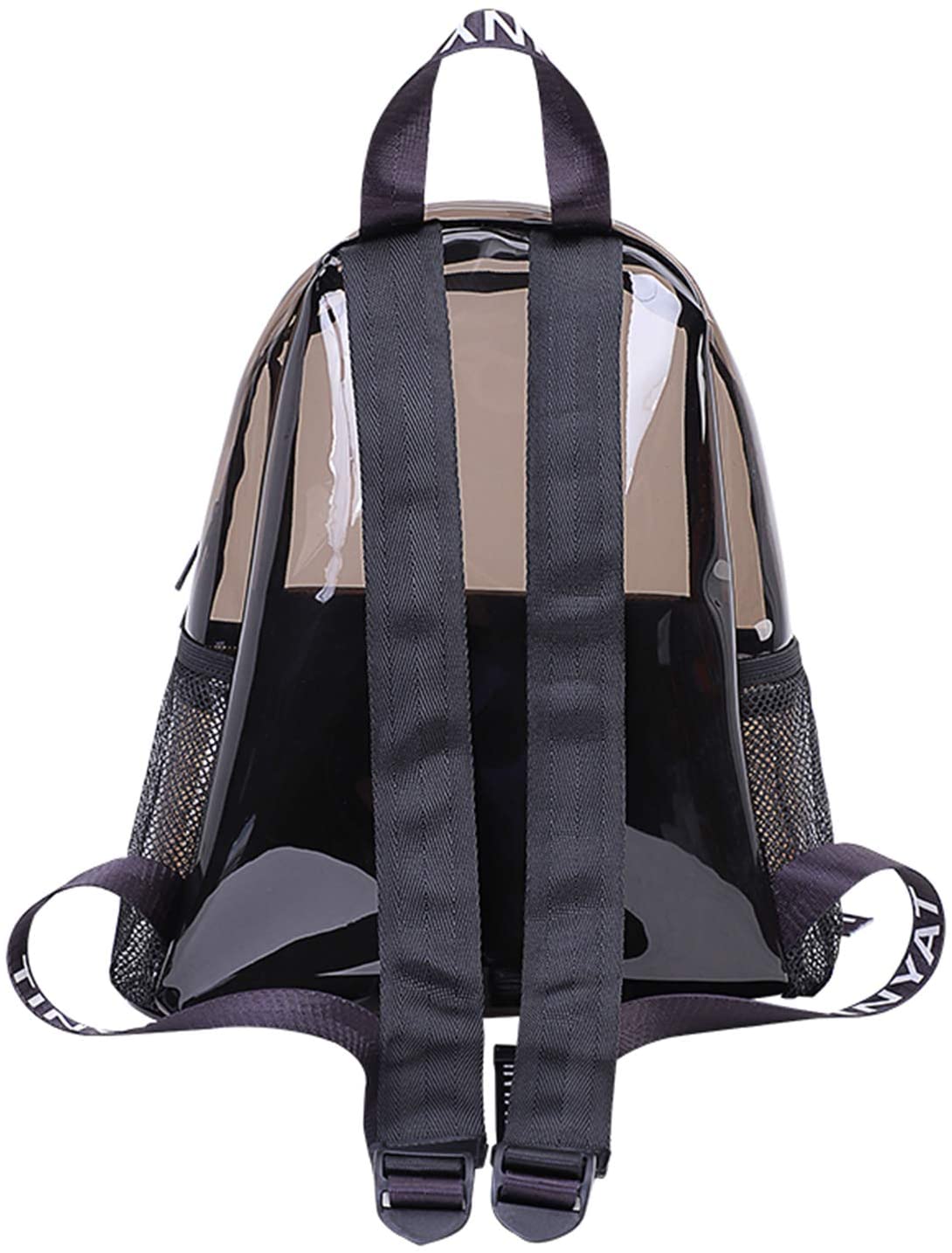 TINYAT Clear Backpack Transparent Women Backpack Waterproof Super PVC Casual Rucksack Fashion Backpack Ladies Shopping Dating Pack - Image 4