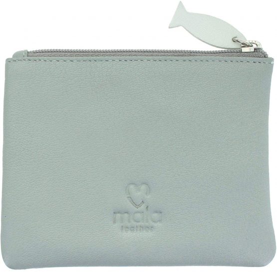 Mala Leather Midnight Collection Leather Coin Purse RFID Blocking 4207_35 Grey - Image 2