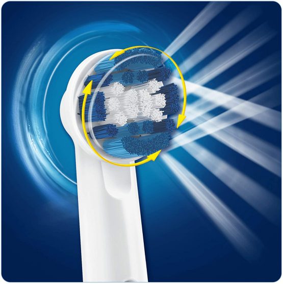Oral-B Precision Clean Toothbrush Heads Pack of 2 Replacement Refills For Electric Rechargeable Toothbrush - Image 3