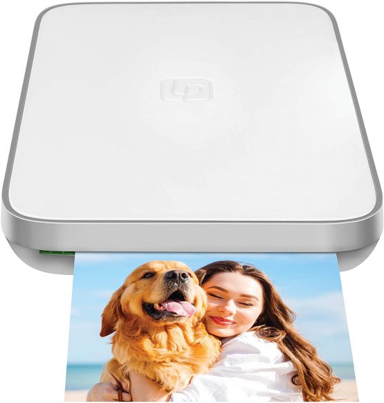 Lifeprint 3x4.5 Portable Photo and Video Printer for iOS and Android devices. Make Your Photos Come to Life w/Augmented Reality - White
