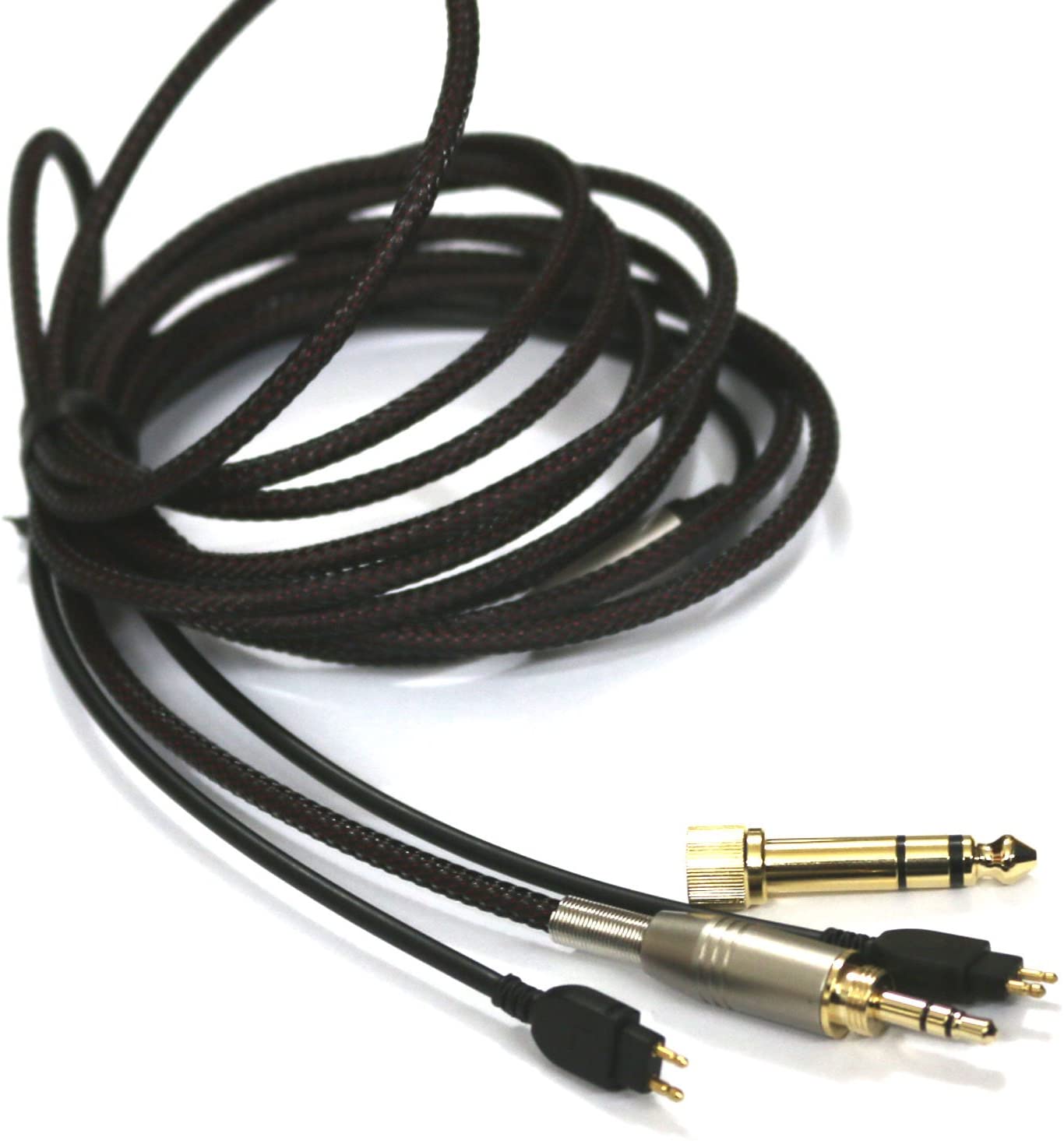 ABLET Replacement Audio Upgrade Cable for Sennheiser HD650, HD600, HD580, HD58X, HD660S, Massdrop HD6XX Headphones 1.5meters/4.9feet - Image 2