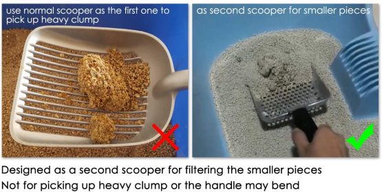 SCSpecial Cat Litter Scoop Deep Shovel Metal Sifter - Image 3