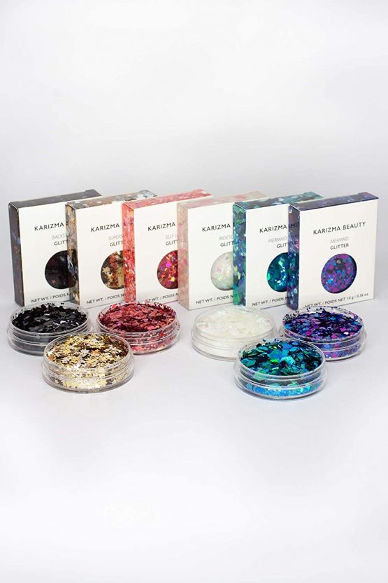 Face Glitter Pack ✮ KARIZMA Beauty ✮ 60g Festival Glitter Cosmetic Chunky Face Body Hair Nails - Image 4