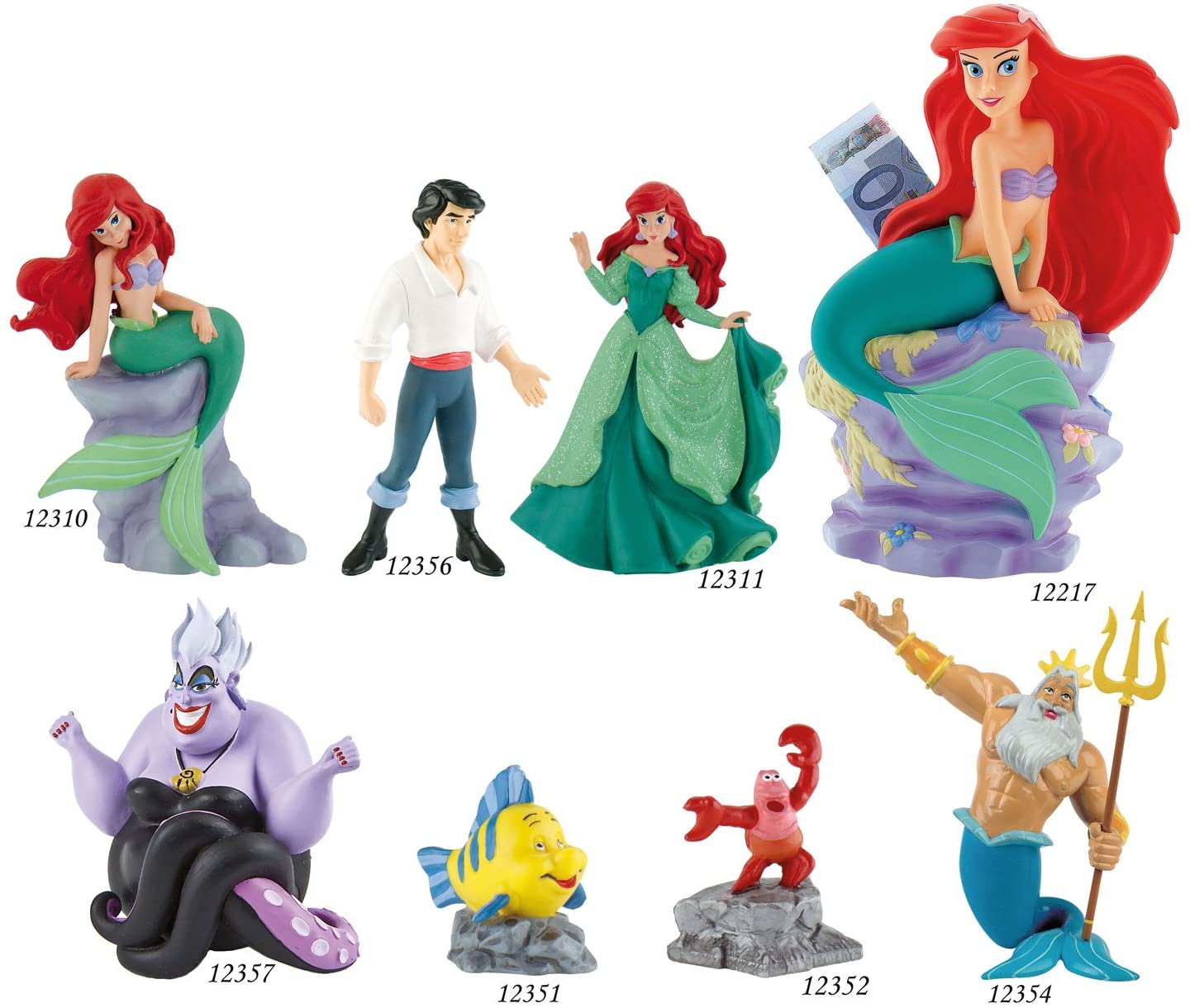 Bullyland GmbH - Spraitbach Walt Disney Ariel Board Game (Pack of 6), Red, Small - Image 2