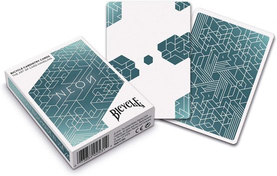 Fournier 1044643 Bicycle Neon Cardistry Cards Deck, Blue - Image 2