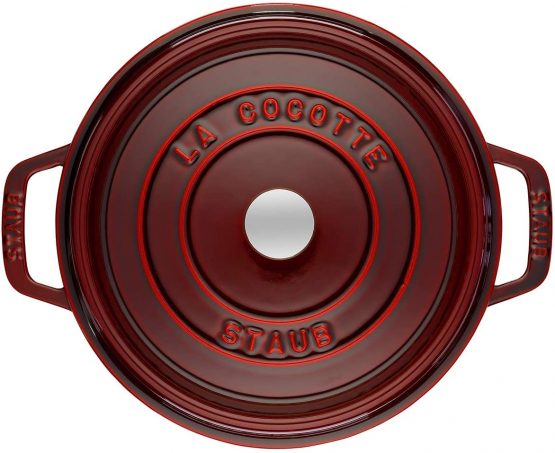 STAUB 1102287 Cocotte Round 22cm Grenadine red - Image 2