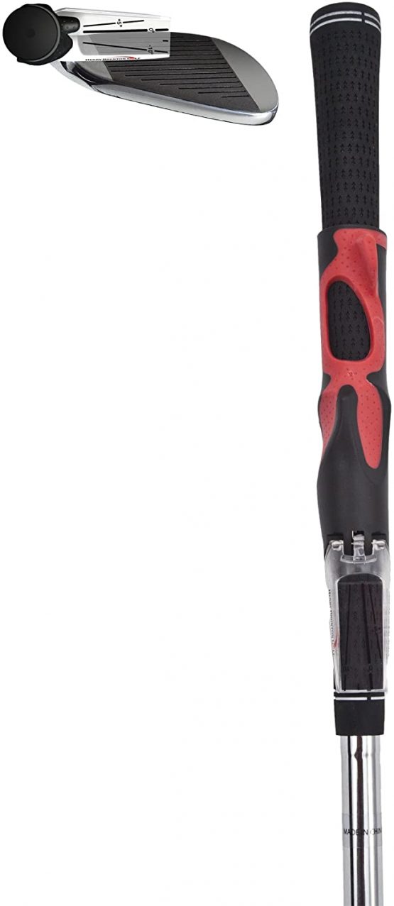 Brunton Innovations Ladies Right Handed Grip It Right Golf Training Accessory Grip Trainer - Red/Black - Image 3