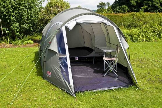 Coleman Tent Coastline 3 Plus, Compact 3 Man Tent, also Ideal for Camping in the Garden, 3 Person Tunnel Tent, Light Trekking and Camping Tent with Awning, Waterproof - Image 4