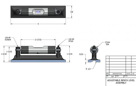 Starrett 98-4 4" Precision Machinists' Level - Image 3