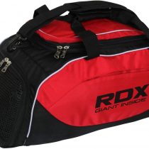 RDX Kit Bag Gym Duffle Sports Holdall Gear MMA Fitness Exercise Equipment Backpack Hiking Luggage Shoulder Sportswear Lightweight Rucksack Handles Running Zipper Travel Carry on Shoe Compartment