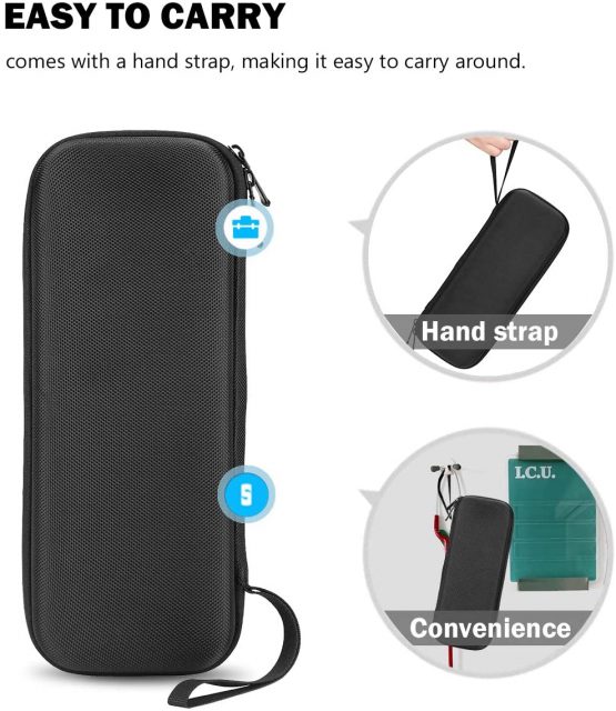 ProCase Stethoscope Carry Case, for Littmann Cassic/Omron/ADC/Dixie EMS Stethoscope, Doctor Nurse Ambulance Bag Pouch, Medical Students Accessories -Black - Image 3