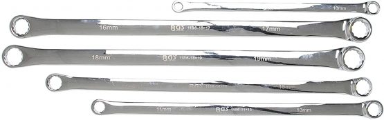 BGS 1187 | Double Ring Spanner Set | extra long | 8 - 19 mm | 5 pcs. - Image 2