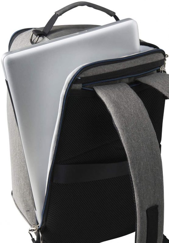 Cabin Max Manhattan Underseat Ryanair Cabin Bags 40x20x25 Laptop Carry On Bag (Blue Detail) - Image 3
