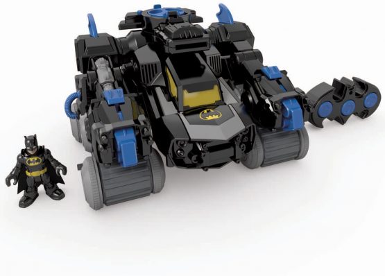 Fisher Price Imaginext DC Super Friends R/C Remote Control Transforming Batbot - Image 3