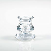Pajoma Micha 13693 Tapered Candle Holder, Glass, Height 5.5 cm