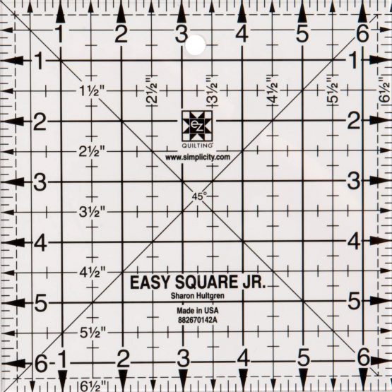 EZ Quilting 882670142A Square Junior Acrylic Template - Image 2