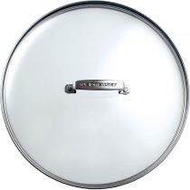 Le Creuset Toughened Non-Stick Glass Lid, 22 cm, Transparent, 962008220