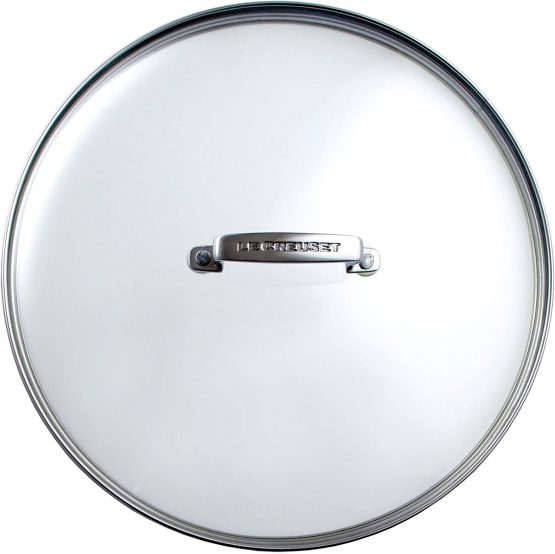 Le Creuset Toughened Non-Stick Glass Lid, 22 cm, Transparent, 962008220